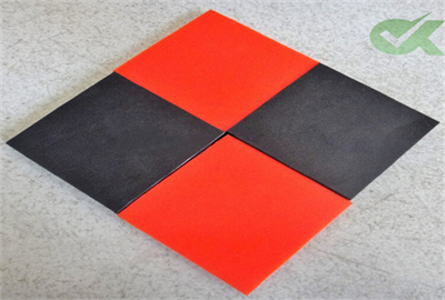 1.5 inch HDPE sheets orange